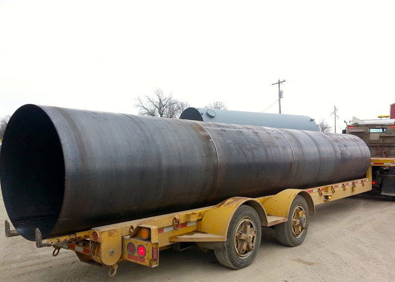Oversize Pipe Cylinder
