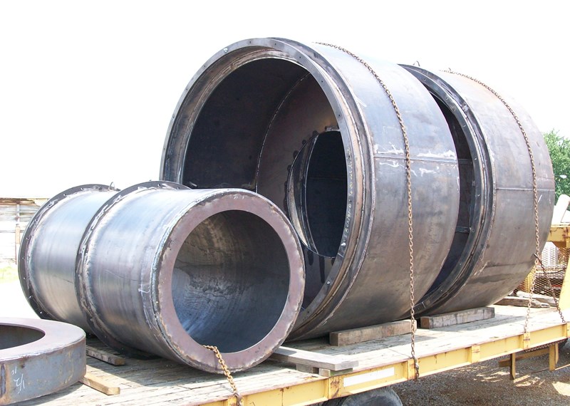Rolled Burner Tube Custom Steel Fabrication