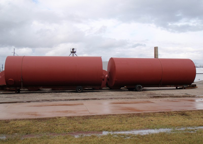 12x35 30000gallon steel storage tank