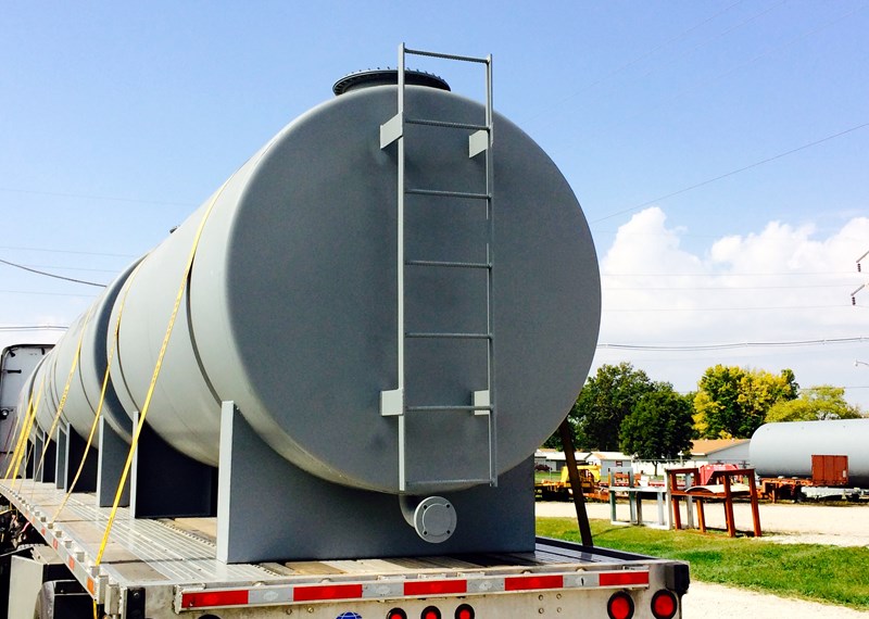 Custom Fabricated Horizontal Tank