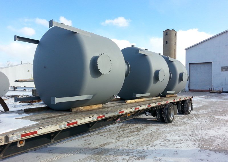 Filter Under Drain Tank 8' Diameter