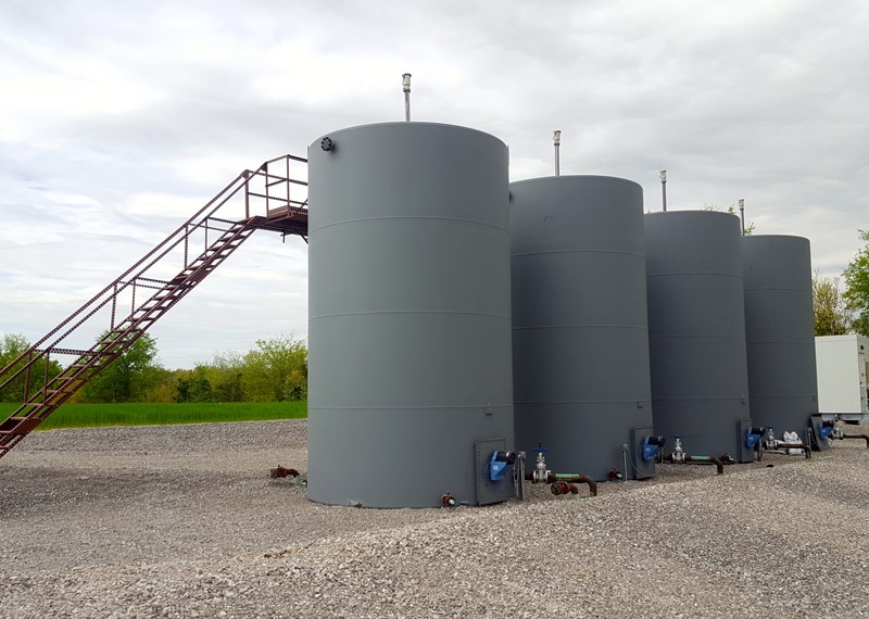 400 Barrel Steel Tanks