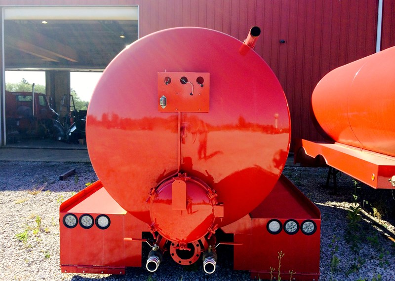 Oil Vacuum Tank Truck Mount