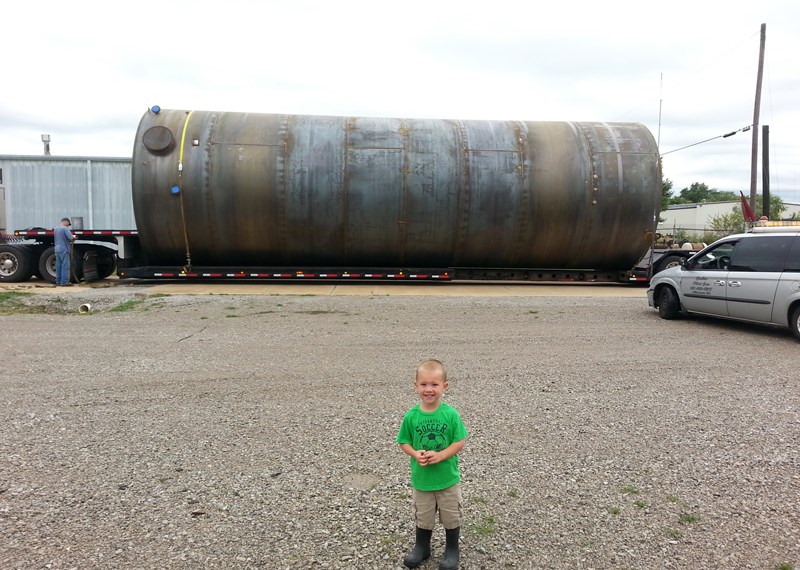 Big Tank Little Kid